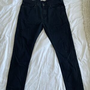 Topman Black Skinny Jeans with Tapered Fit
